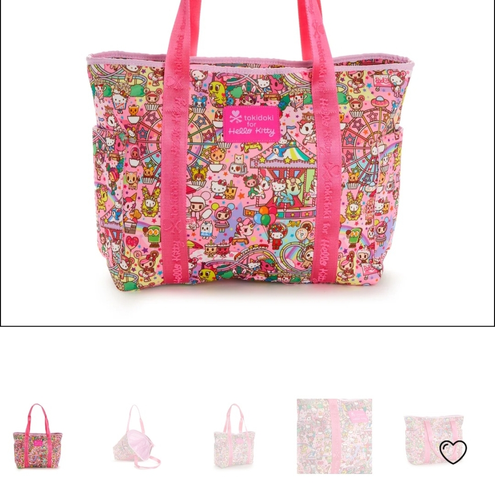 REPOSHED tokidoki Pink Multicolor Tote Bag